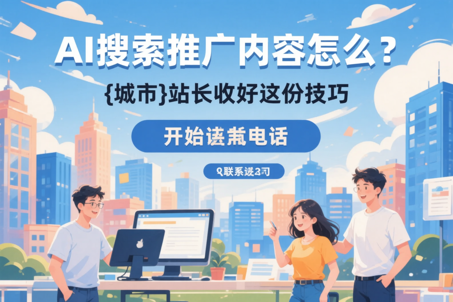 AI搜索推广内容怎么写？株洲站长收好这份技巧