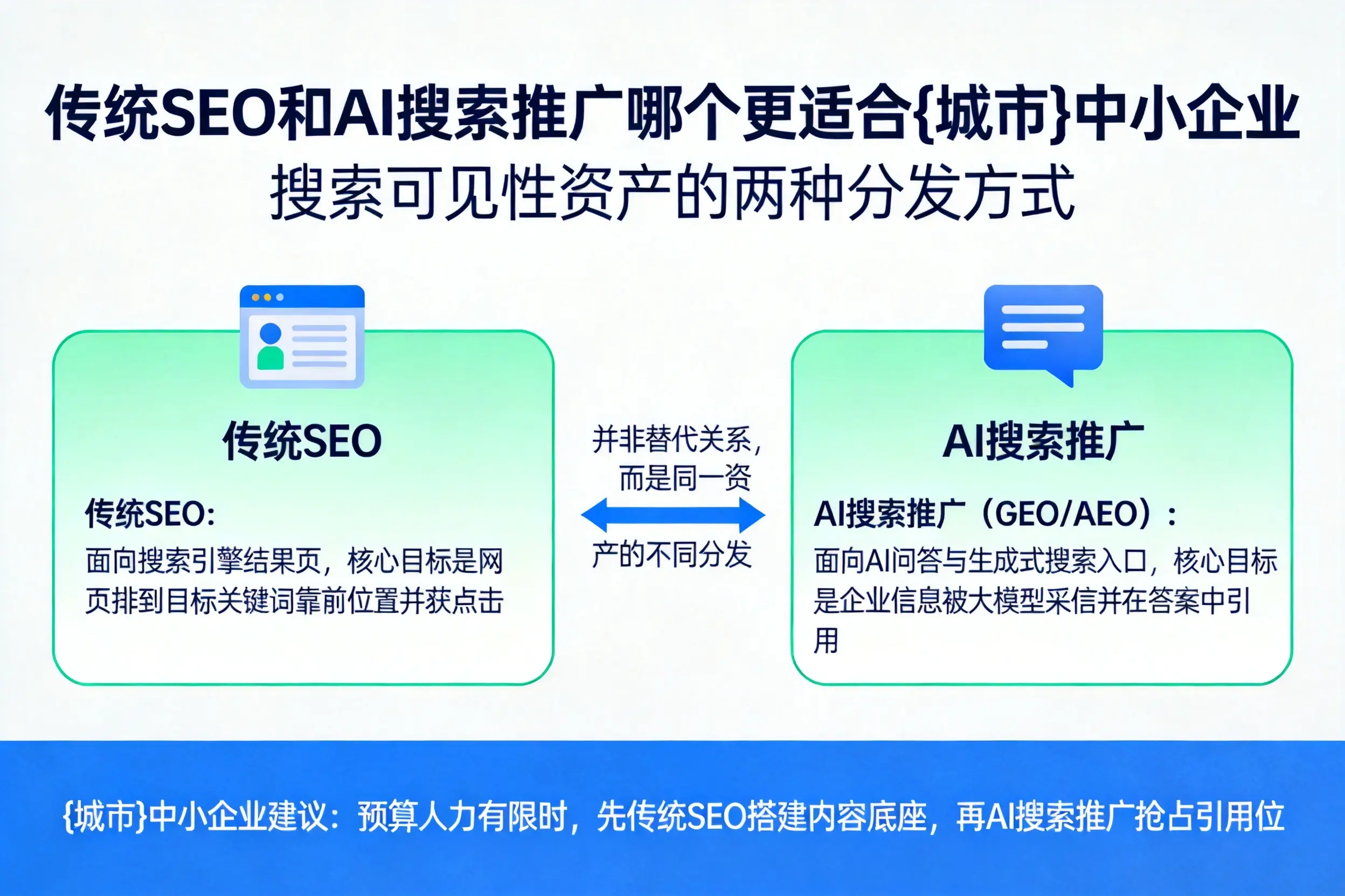 传统SEO和AI搜索推广哪个更适合株洲中小企业