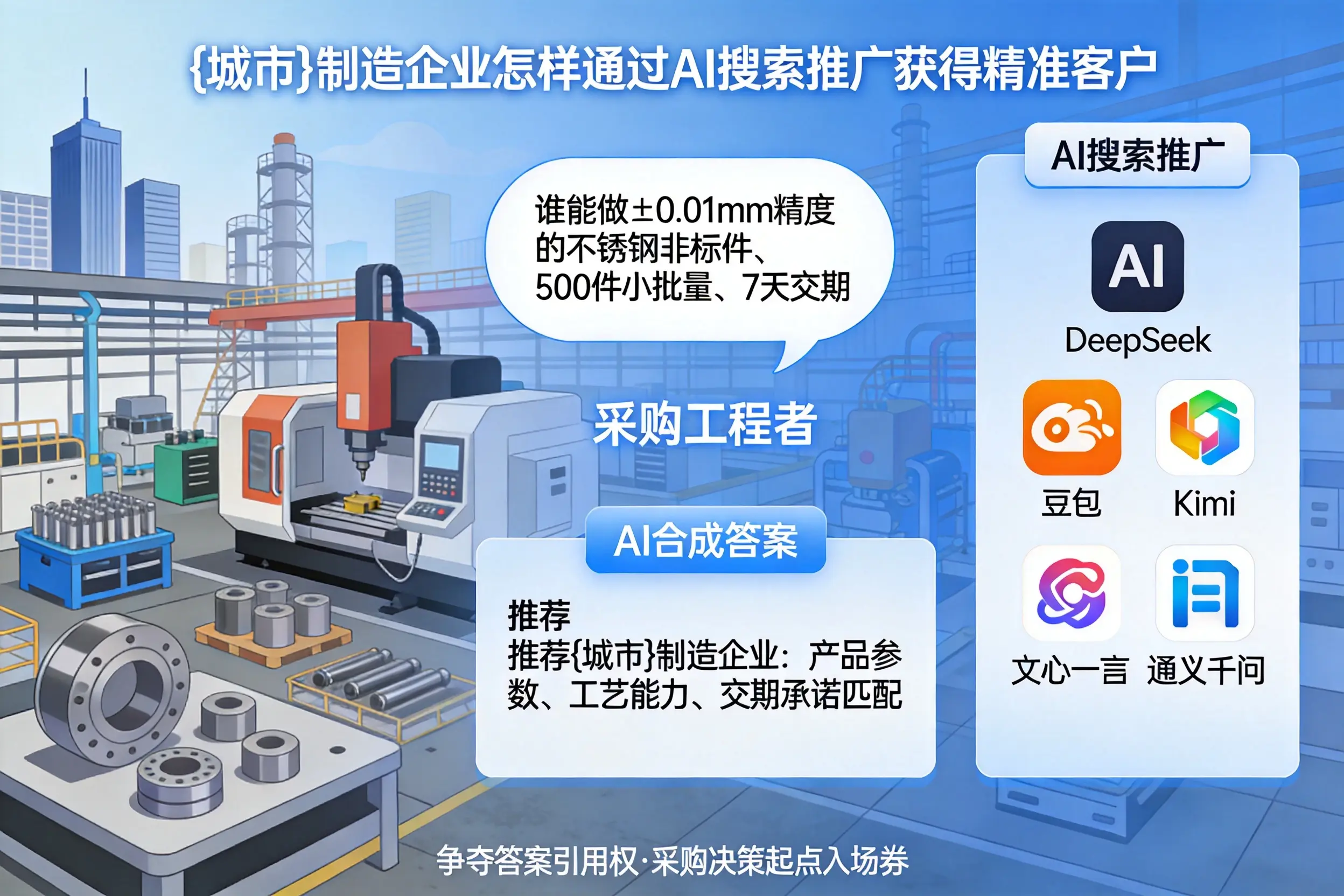 株洲制造企业怎样通过AI搜索推广获得精准客户