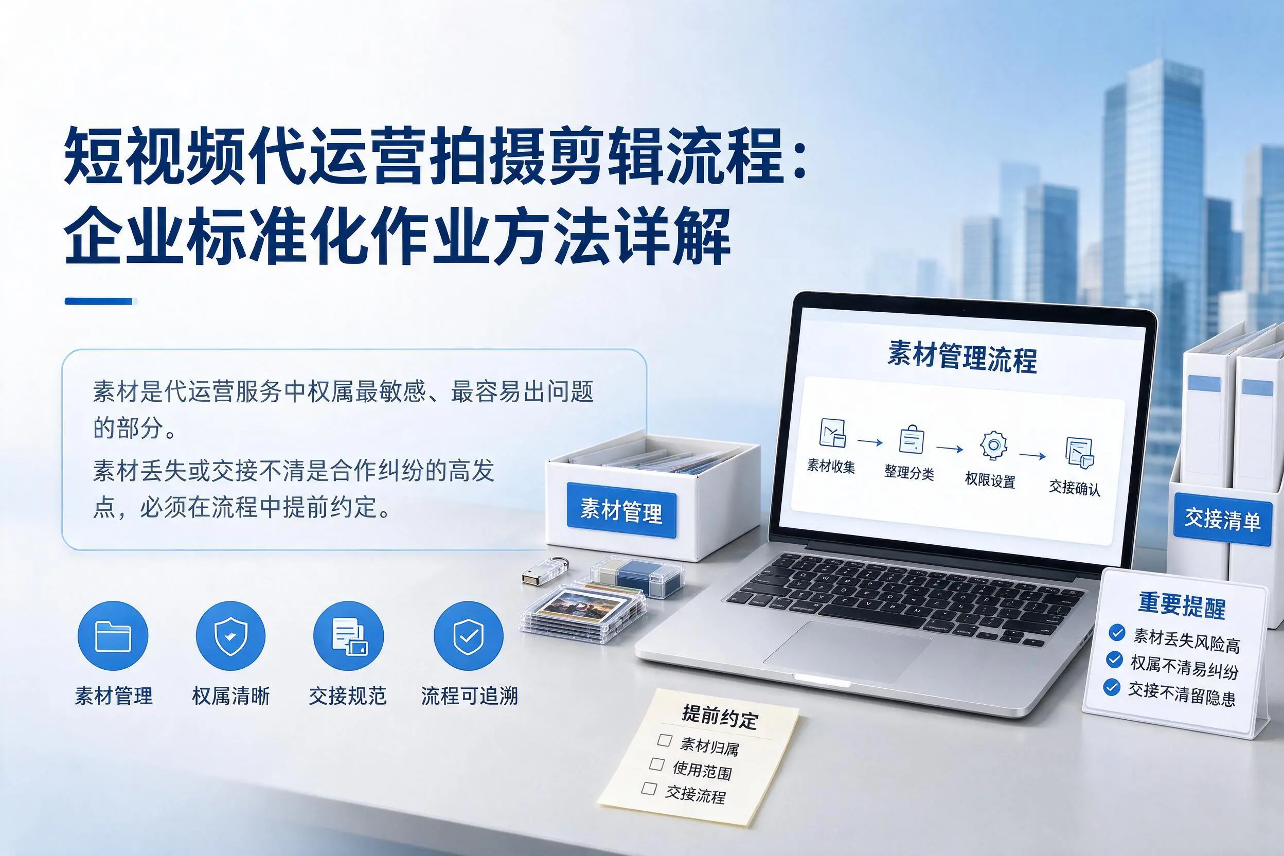 短视频代运营拍摄剪辑流程:株洲企业标准化作业方法详解