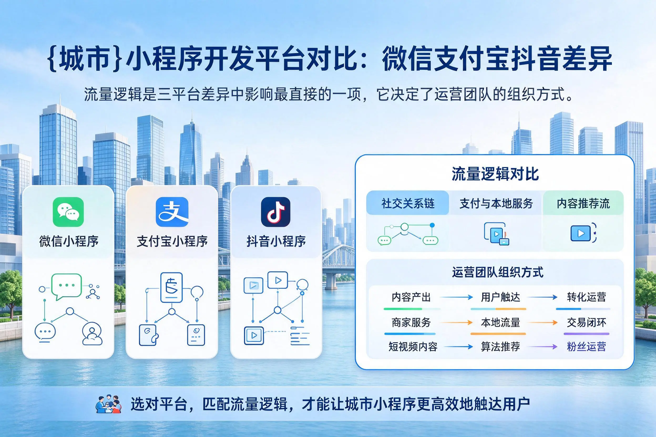 株洲小程序开发平台对比:微信支付宝抖音差异