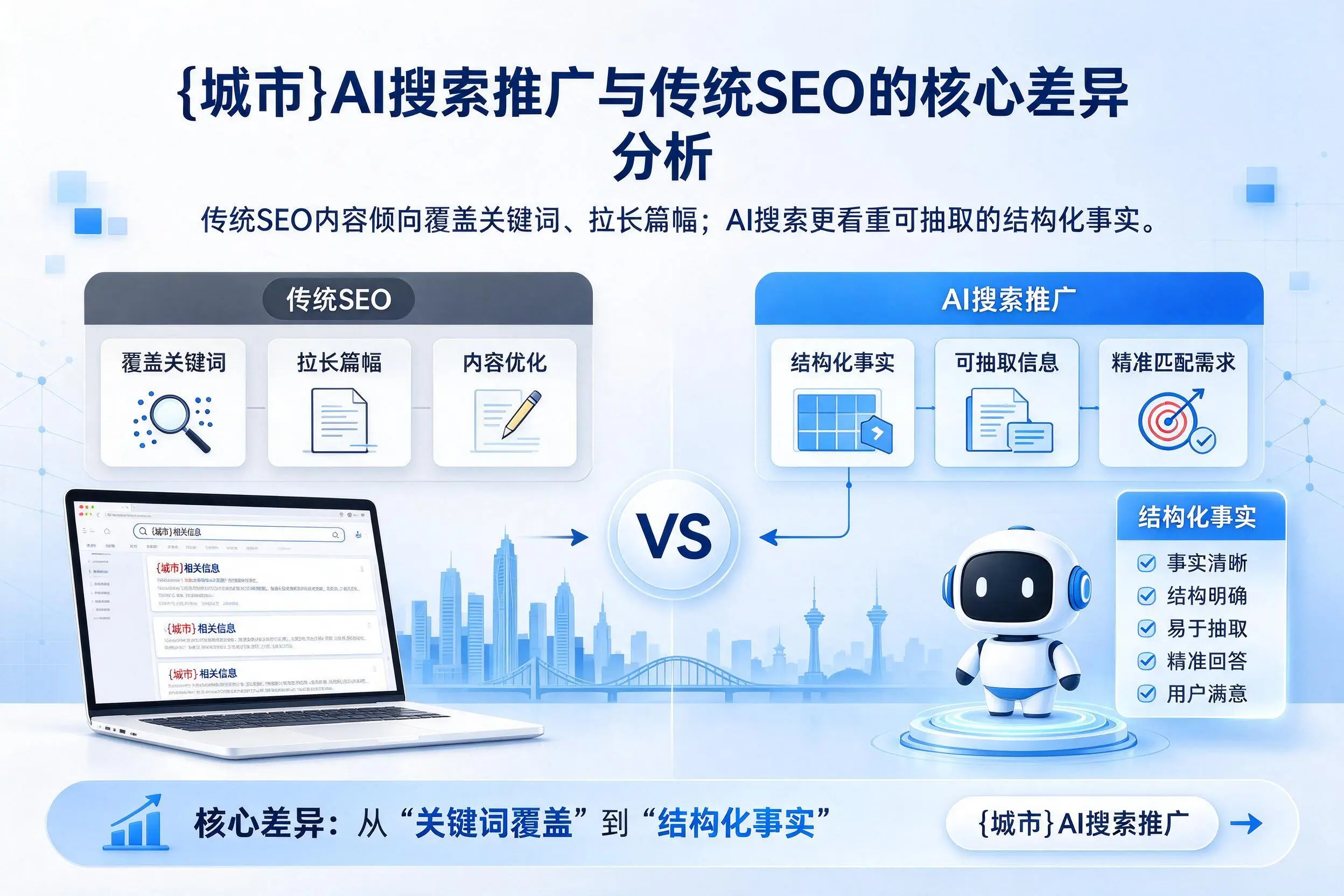 株洲AI搜索推广与传统SEO的核心差异分析